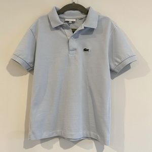 Lacoste Boys' Short Sleeve Classic Pique Polo Size 8